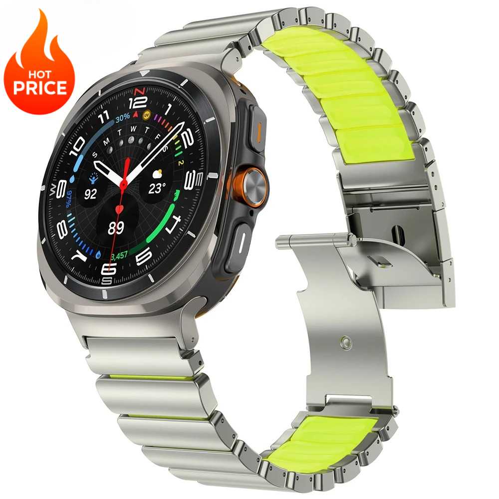 Luxury Watch Galaxy - Titanium Strap for Samsung Galaxy Watch