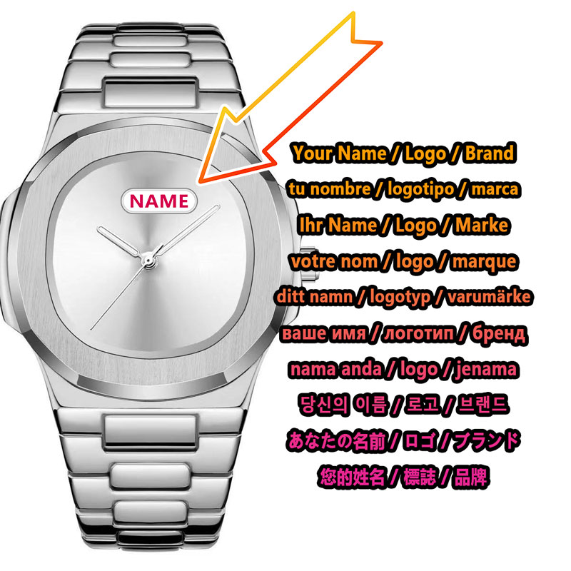 Luxury Quartz Watch Brands - Custom Logo Men's Quartz Watch Minimalist