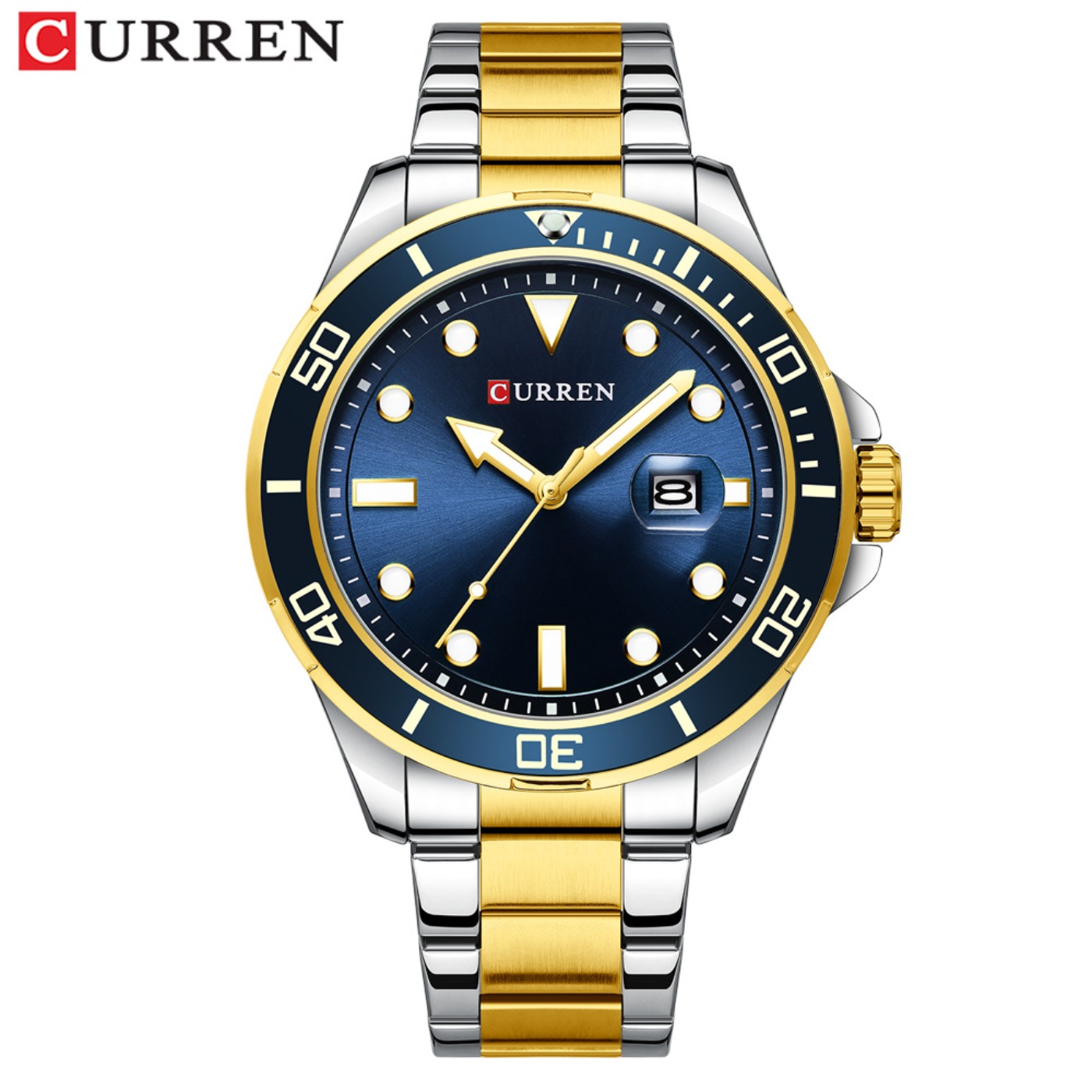 CURREN New Green Water Ghost S - Luxury Quartz Watch Brands review and price