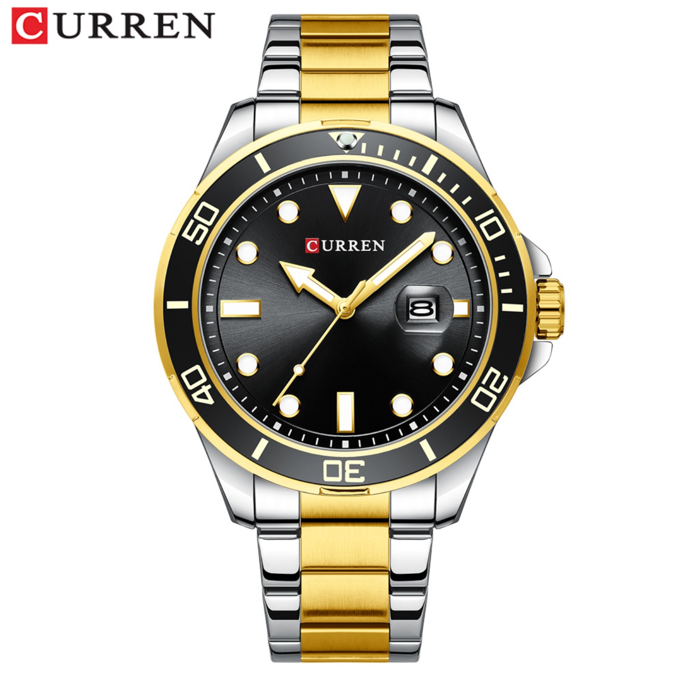 CURREN New Green Water Ghost S - Luxury Quartz Watch Brands review and price