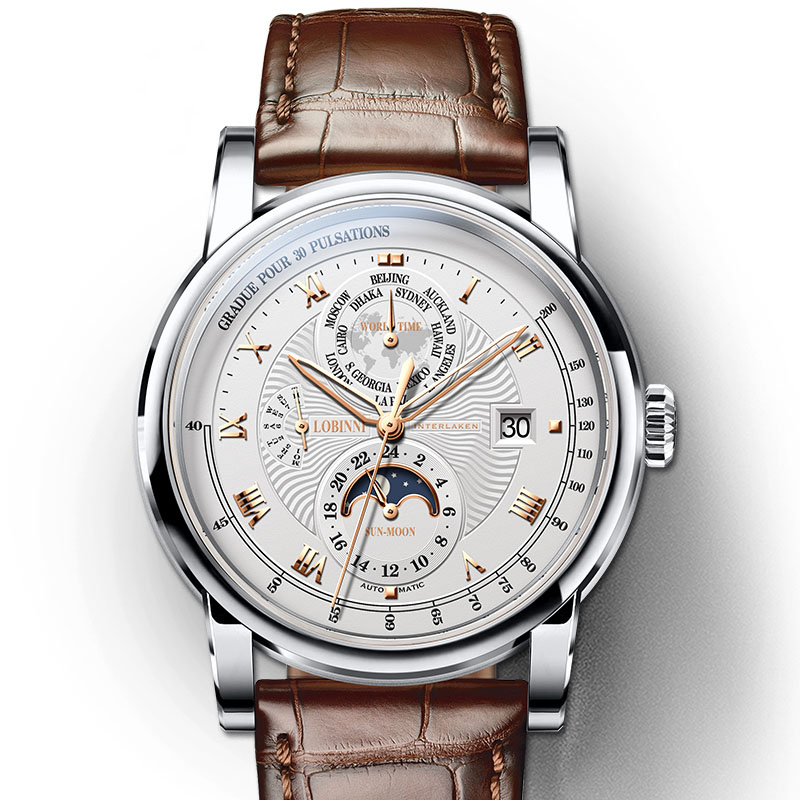 LOBINNI Men Automatic Watch 42 - Luxury Watch In The World review and price