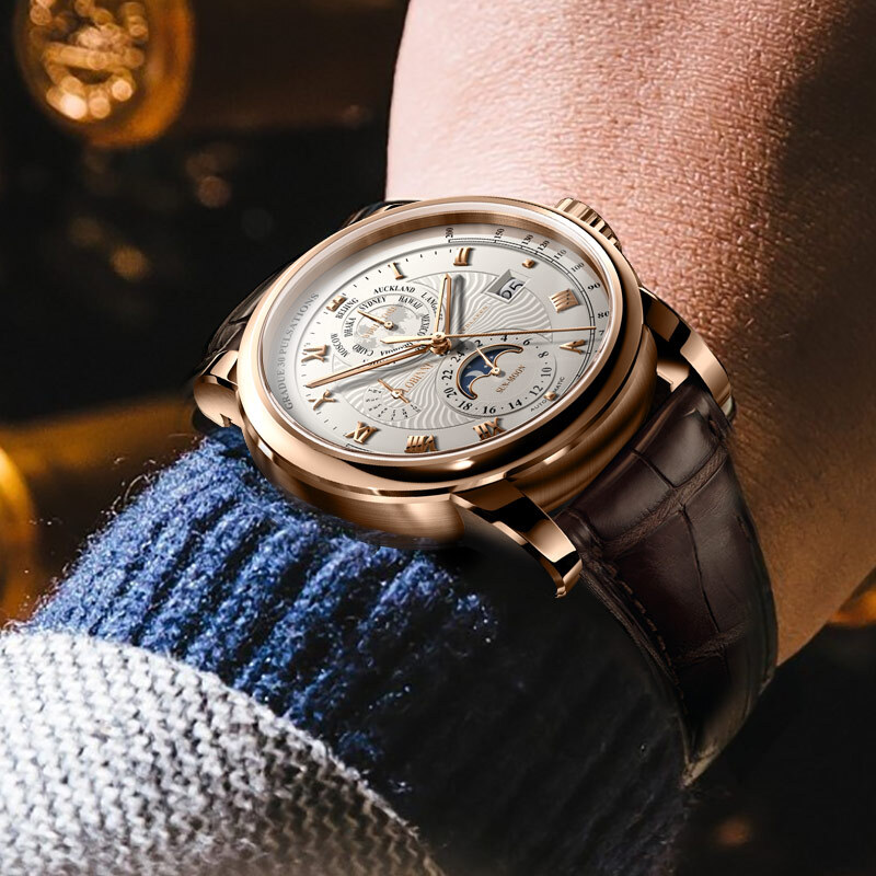 LOBINNI Men Automatic Watch 42 - Luxury Watch In The World review and price