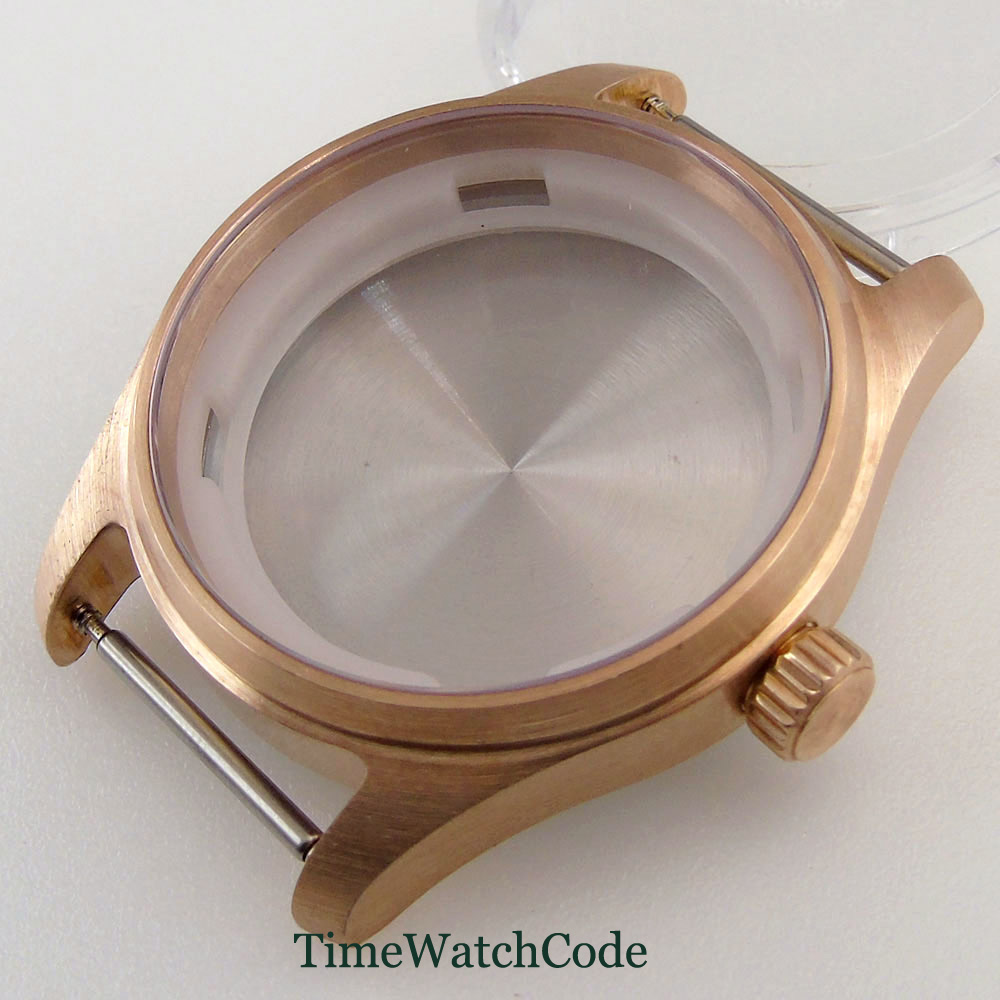 39mm Pilot Diver Watch Case So - Bronze Case Watch review and price