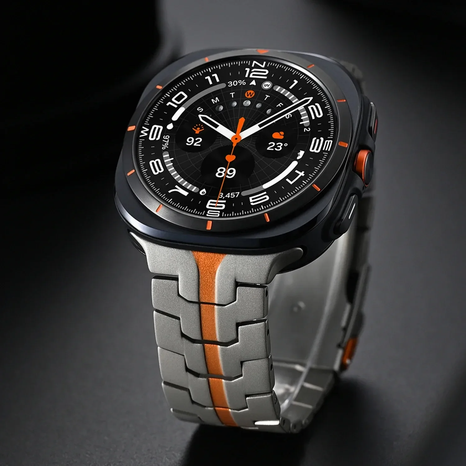 Titanium Strap For Samsung Gal - Luxury Watch Galaxy review and price