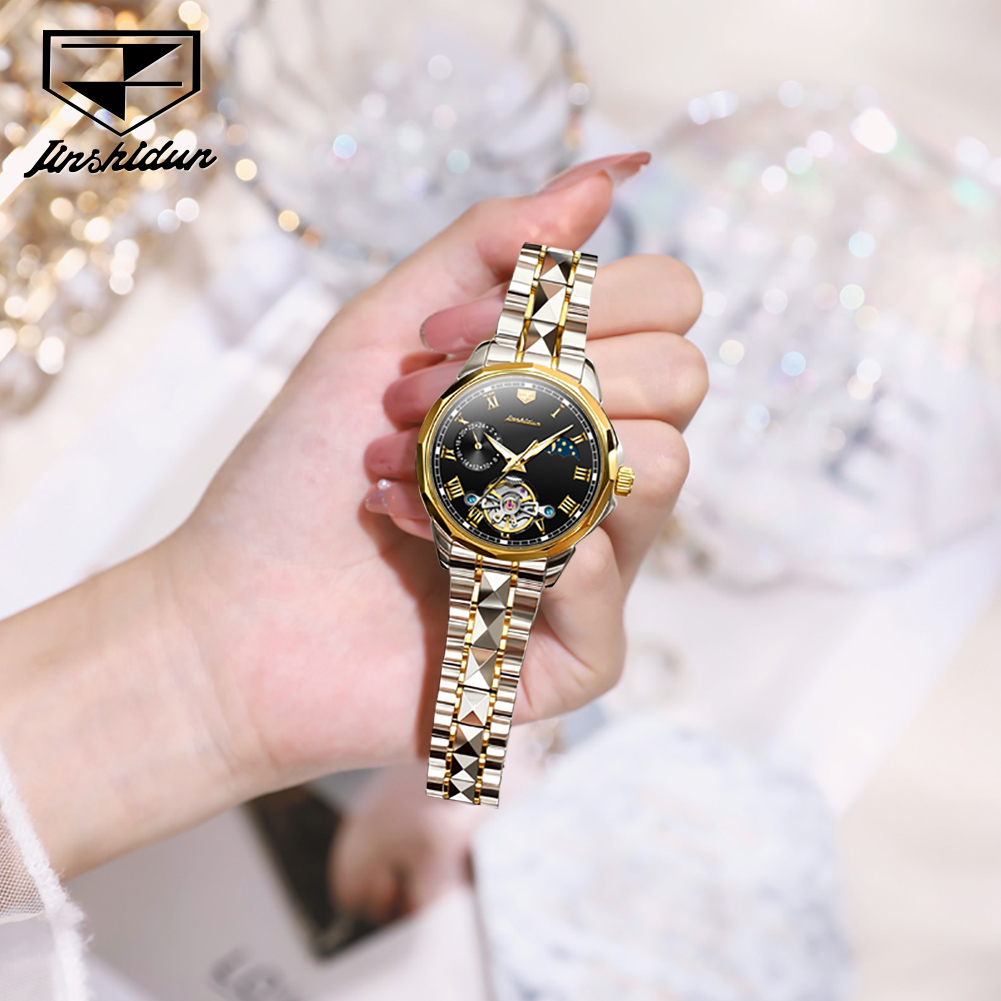 JSDUN 8937 Ladies Watches Auto - Luxury Watch Moon Phase review and price