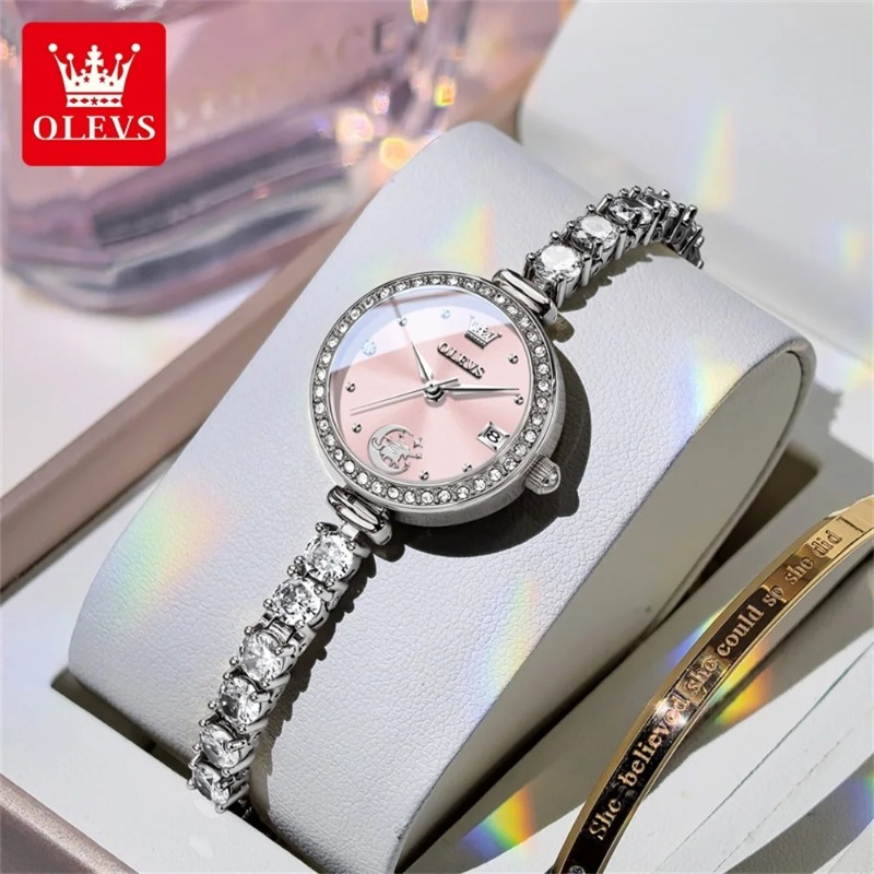 OLEVS Women Watches Jewellery  - Luxury Watch E Jewellery review and price