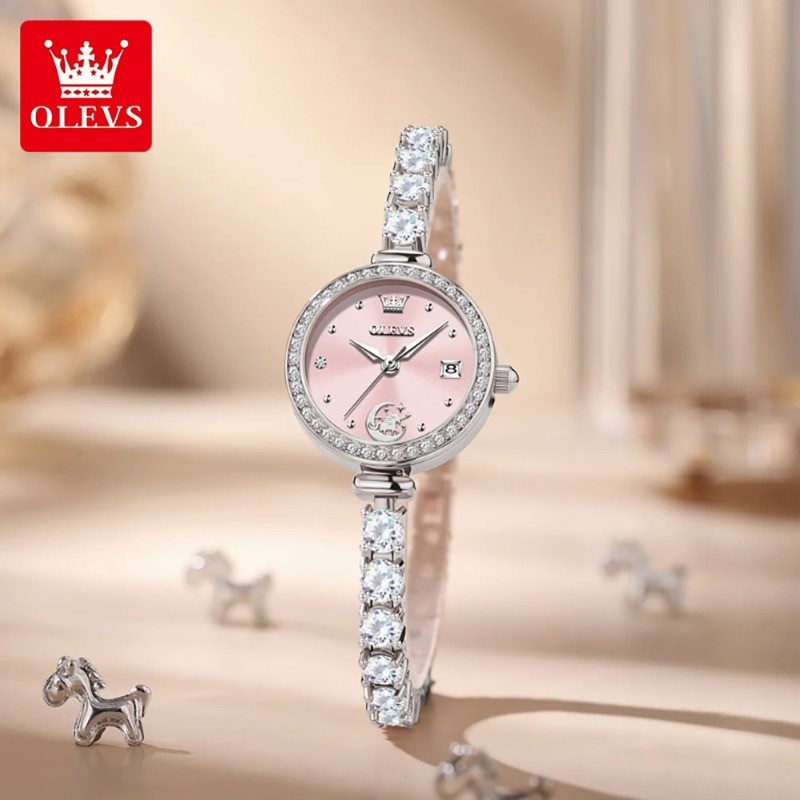 OLEVS Women Watches Jewellery  - Luxury Watch E Jewellery review and price