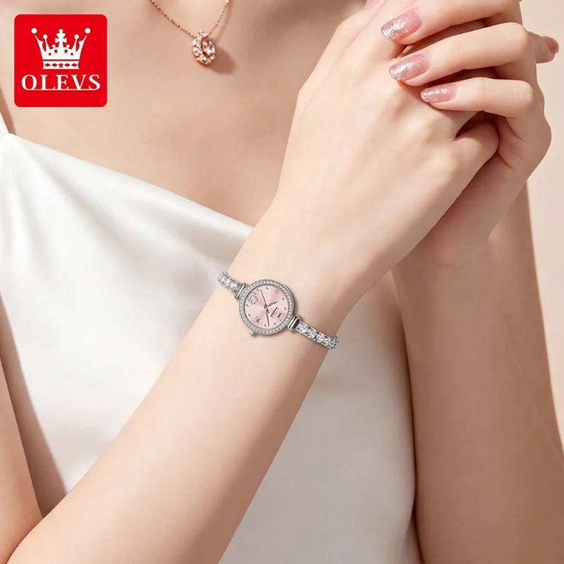OLEVS Women Watches Jewellery  - Luxury Watch E Jewellery review and price