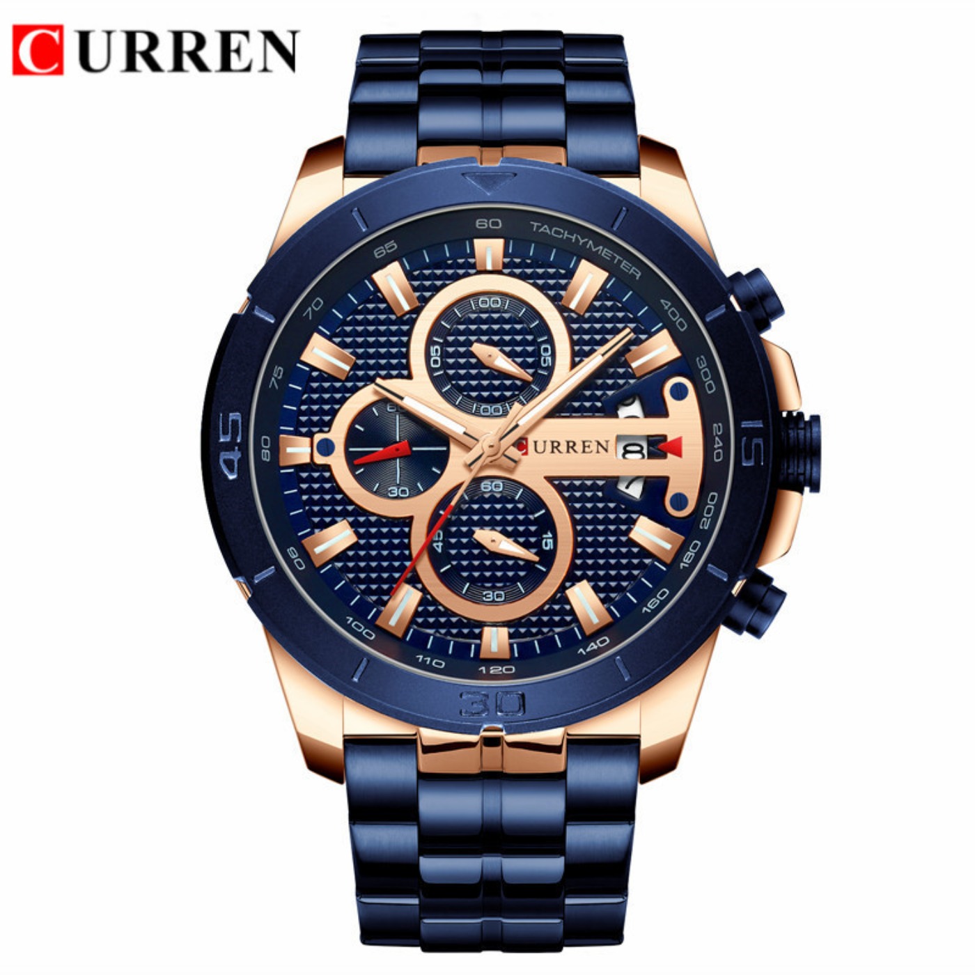 CURREN Watch Men Waterproof Ch - Luxury Quartz Watch Brands review and price