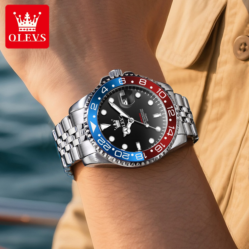 OLEVS 5657 Original Brand Men' - Luxury Quartz Watch Brands review and price