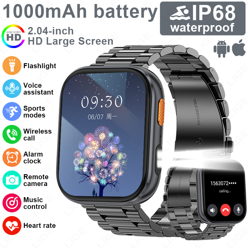 LIGE New Military Outdoor 1000 - Luxury Watch In The World review and price