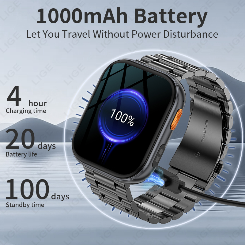 LIGE New Military Outdoor 1000 - Luxury Watch In The World review and price