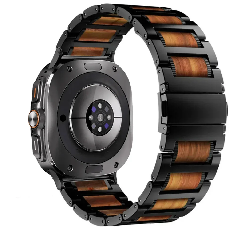 Luxury Rosewood+Metal Strap Fo - Luxury Watch Galaxy review and price