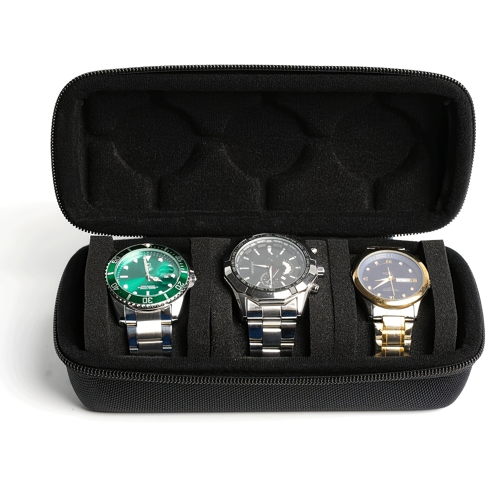 1/2 PC Luxury 3-slot Watch Tra - Luxury Watch Case Travel review and price