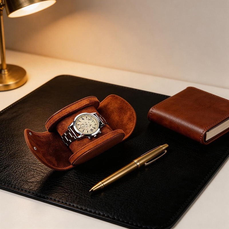 Luxury Brown Color Portable Me - Luxury Watch Case Travel review and price