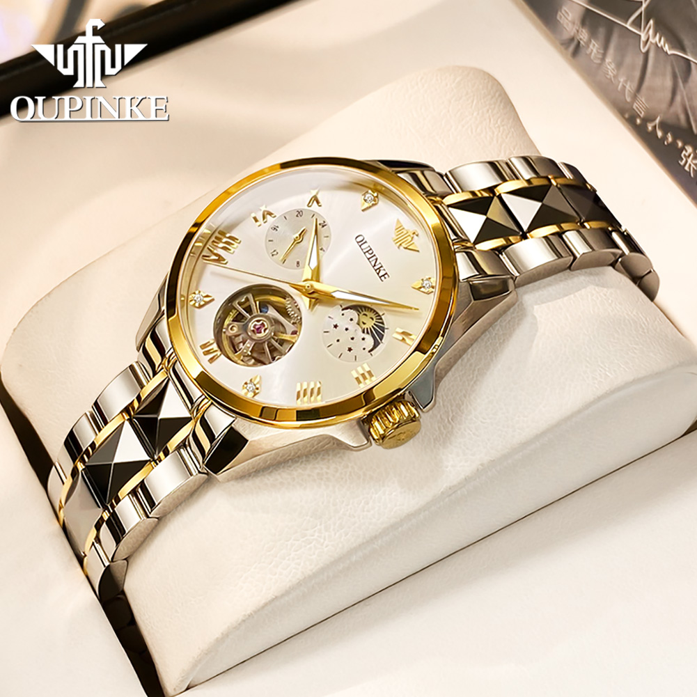 OUPINKE 3202 Luxury Business A - Luxury Watch Moon Phase review and price