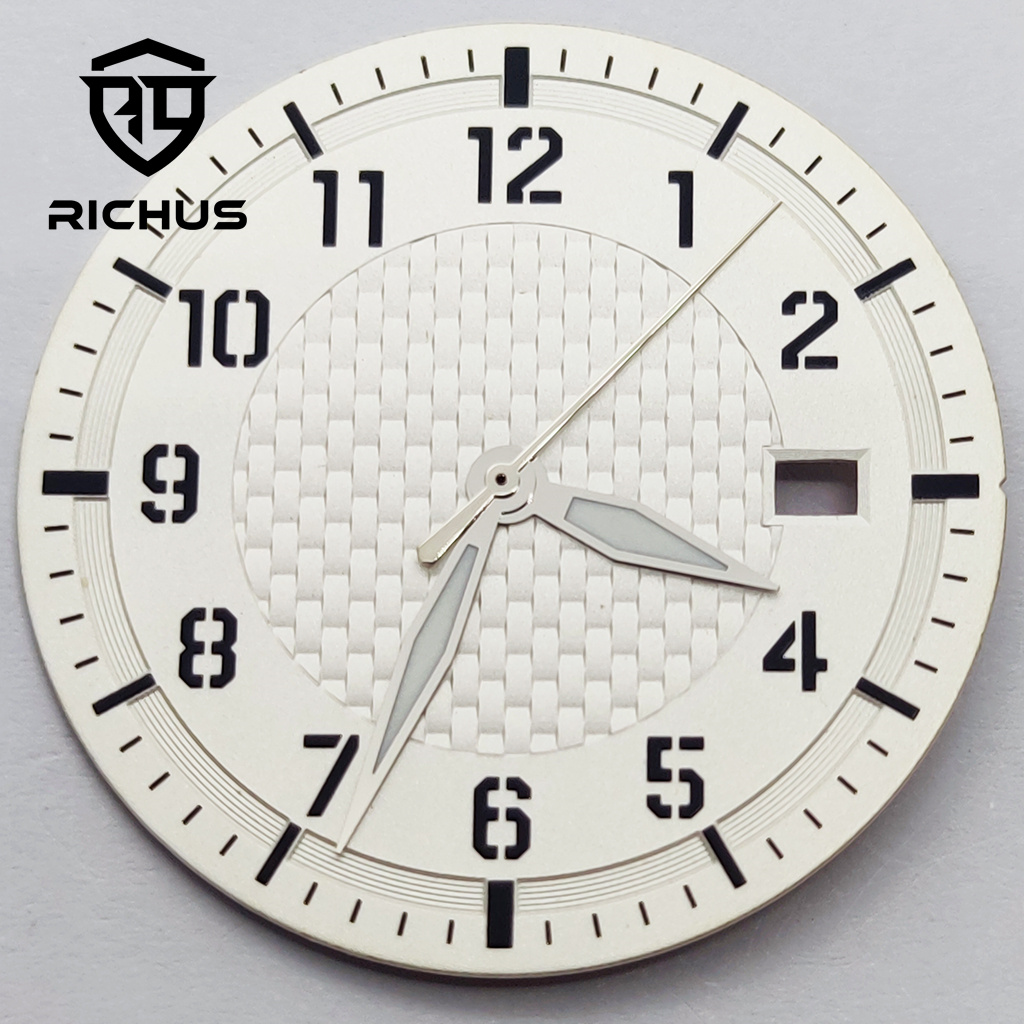 RICHUS 34mm Black Sterile Watc - Luxury Watch Face review and price