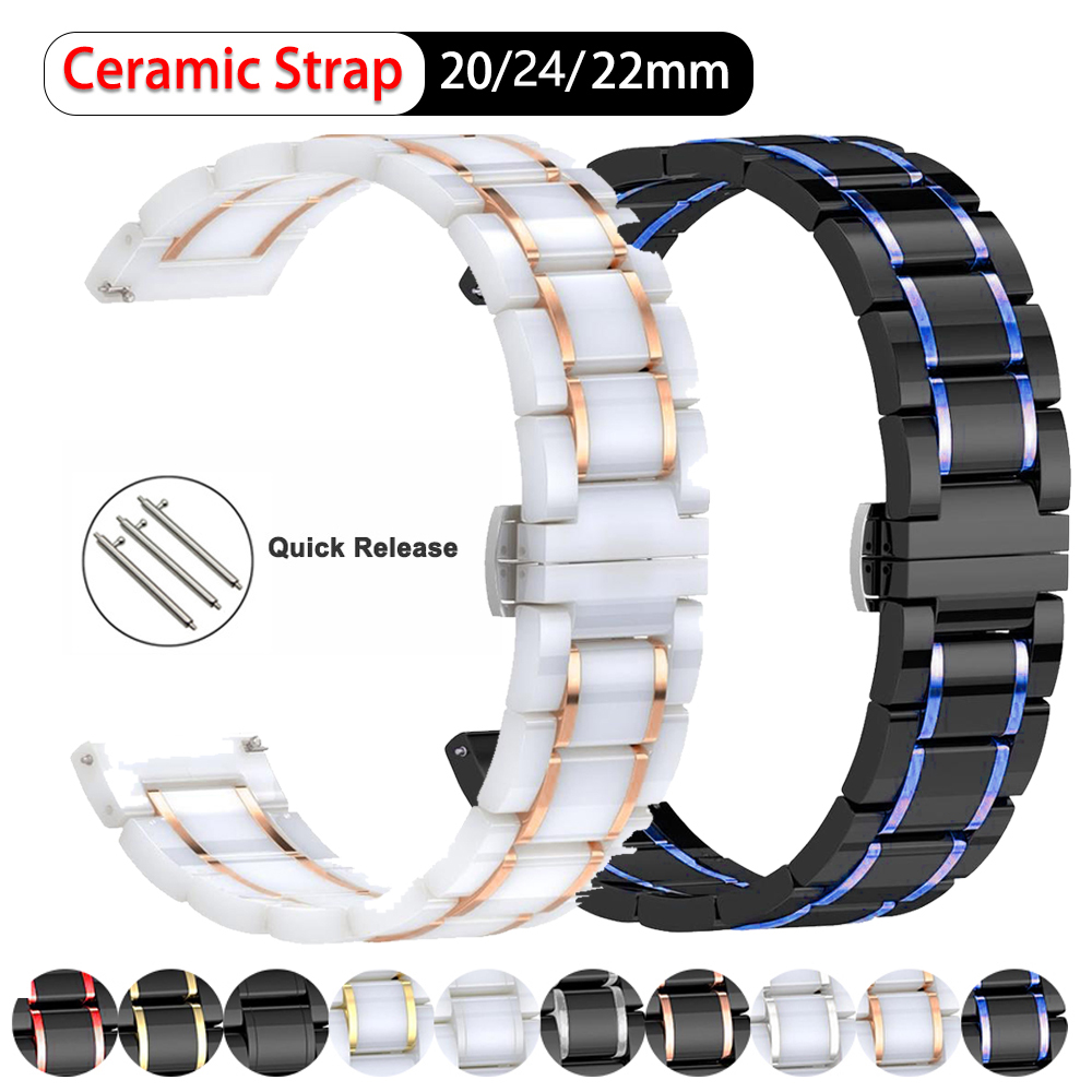 20mm 22mm 24mm Ceramic band Fo - Luxury Watch Galaxy review and price
