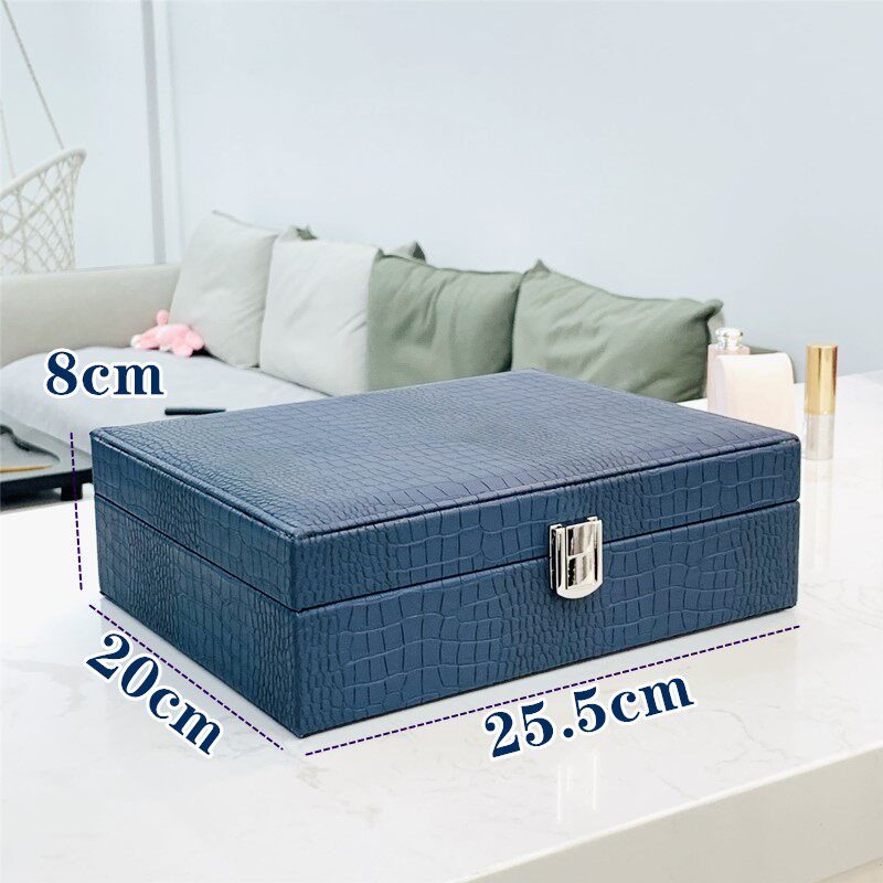 Portable Jewelry Box Leather L - Luxury Watch E Jewellery review and price