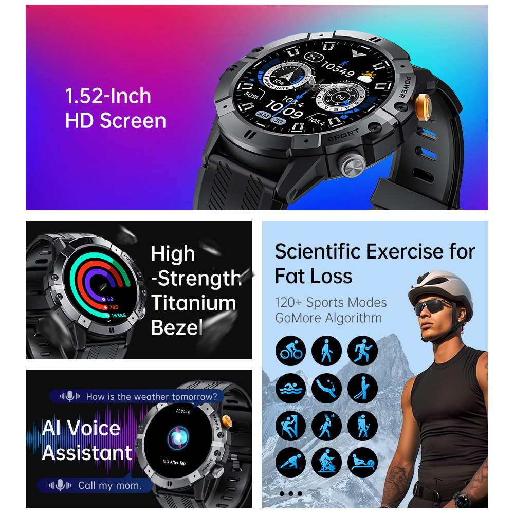 Outdoor Military Smart Watch B - Luxury Watch In The World review and price