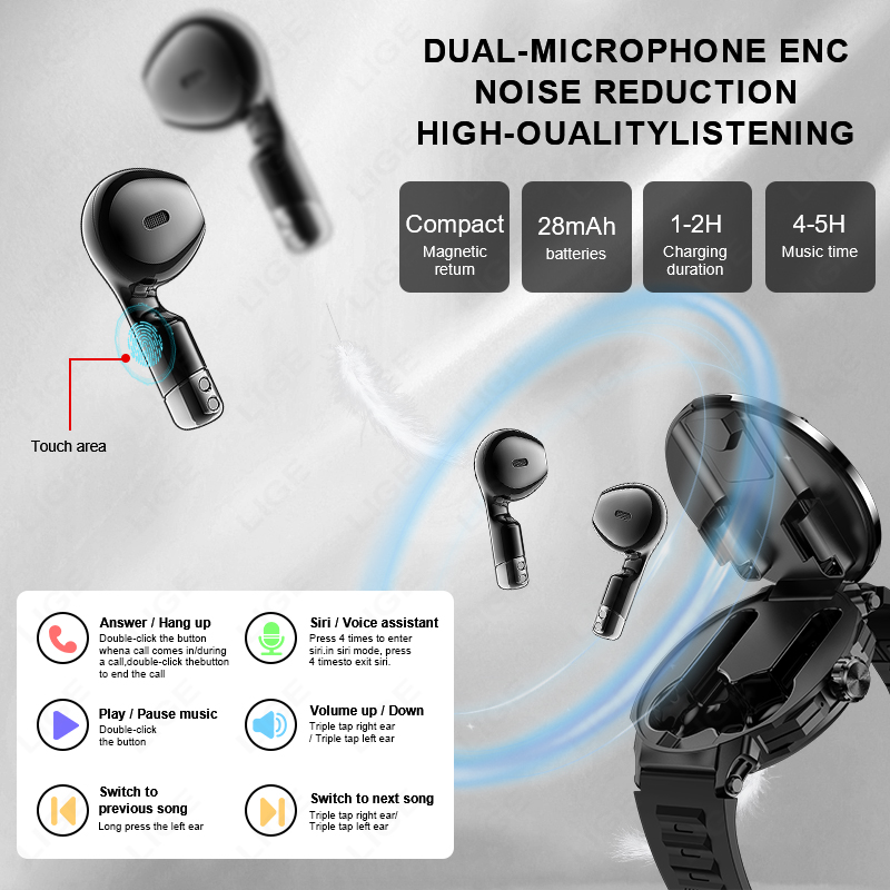 2025 Smart Watch TWS Wireless  - Luxury Watch In The World review and price