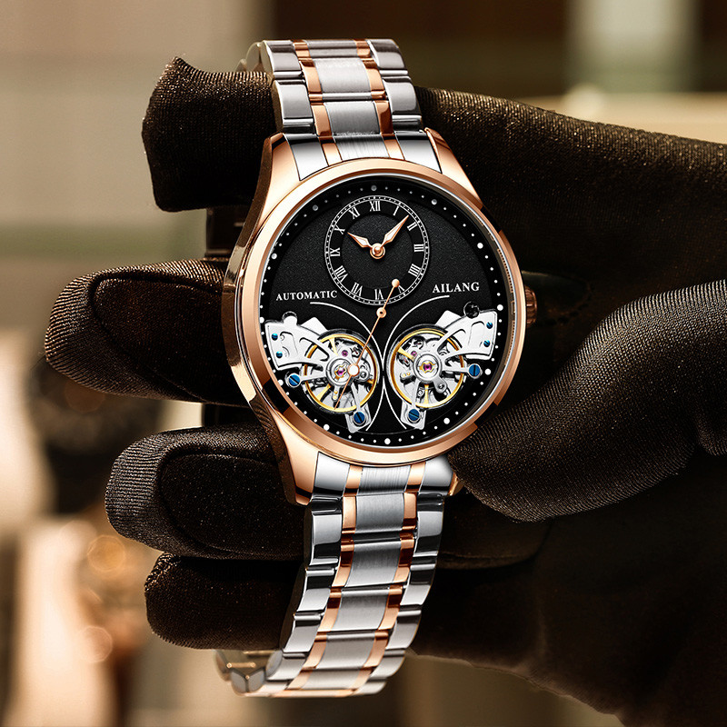 AILANG Brand New Fashion Doubl - Tourbillon Movement Watch review and price