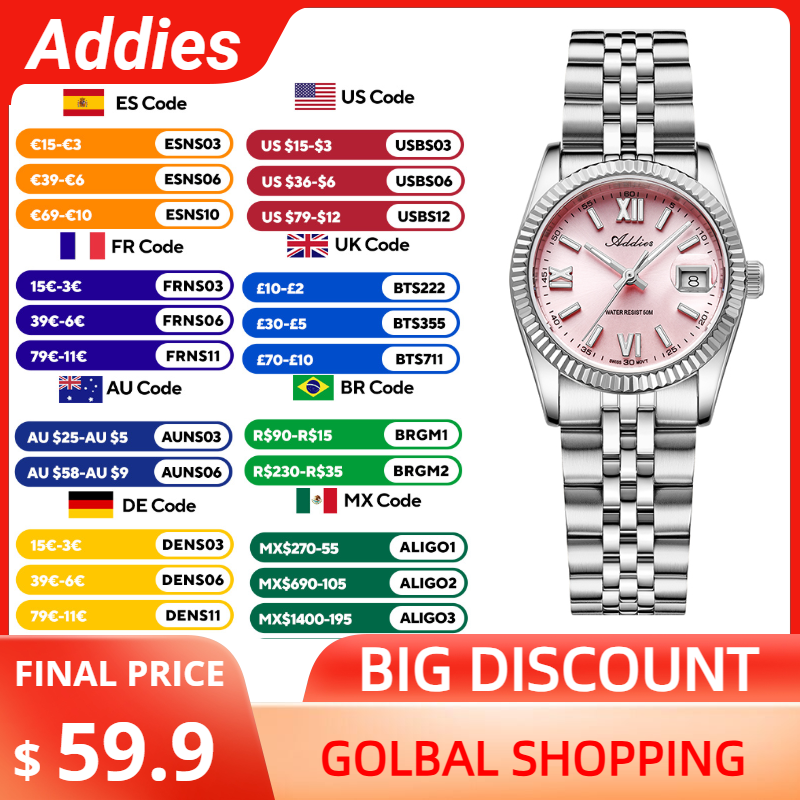 Addies Luxury Woman Watch Sapp - Luxury Watch Case Travel review and price