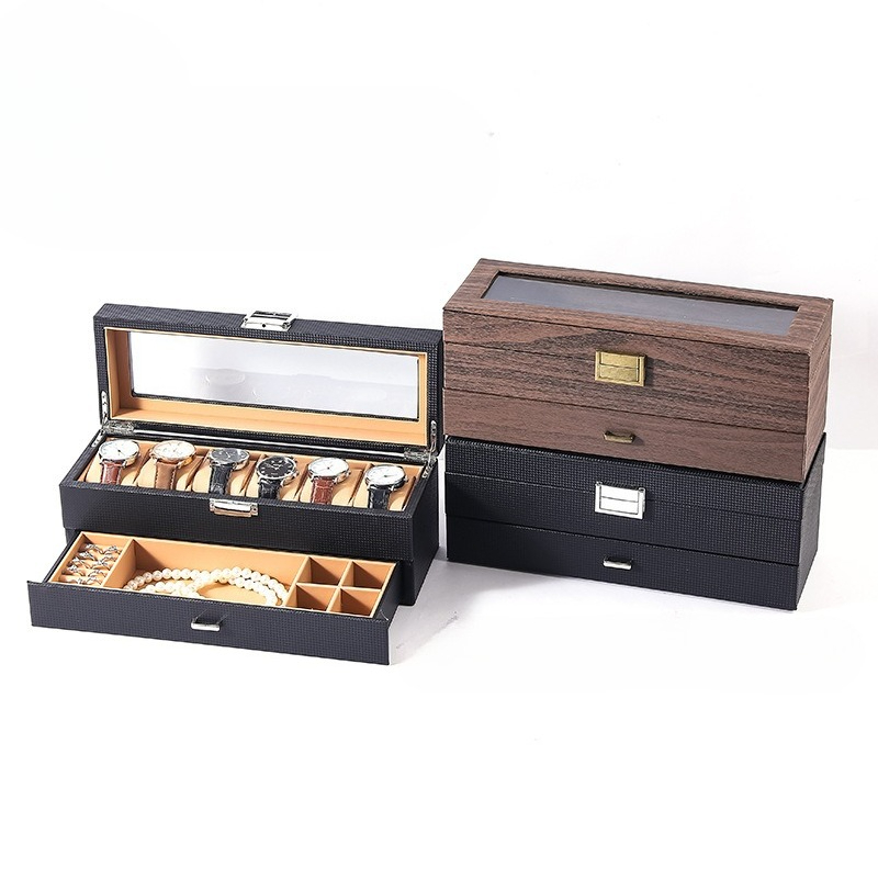Leather Jewelry Box Retro Luxu - Luxury Watch E Jewellery review and price