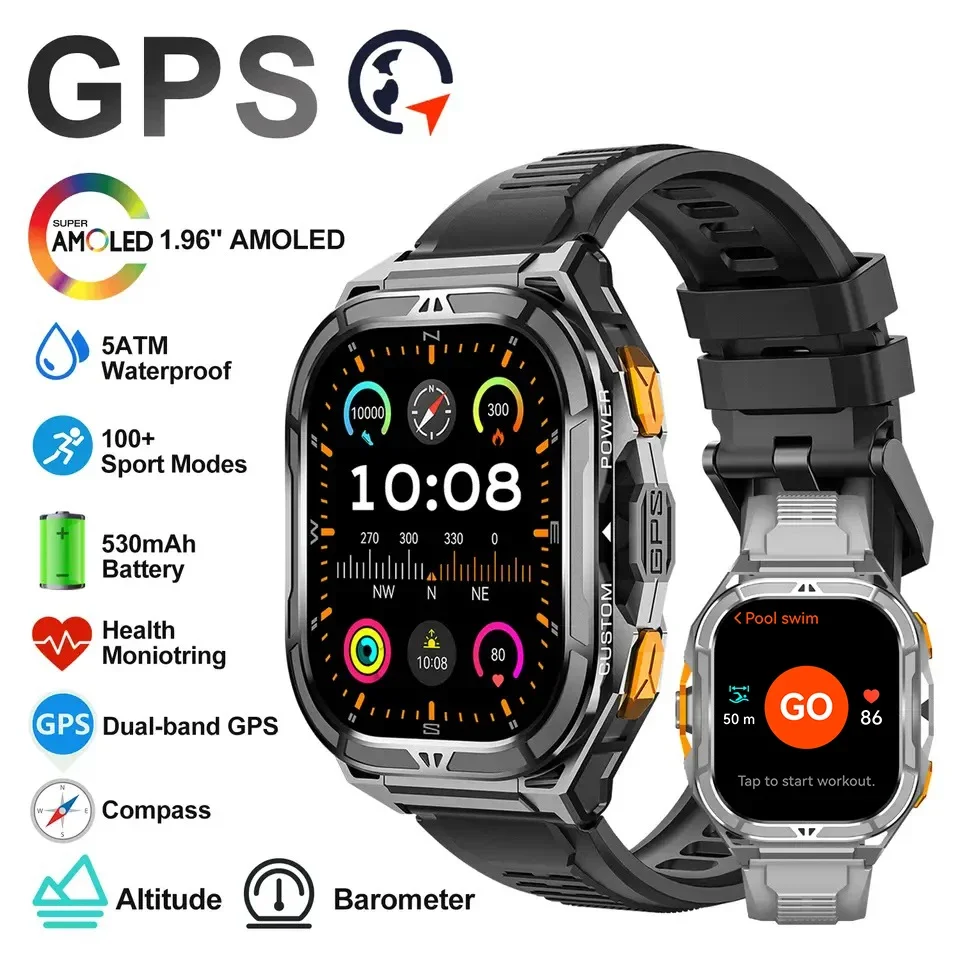 Luxury AMOLED Smartwatch Real  - Luxury Watch In The World review and price