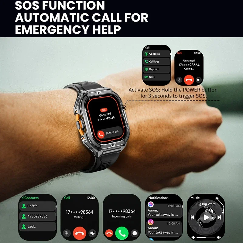 Luxury AMOLED Smartwatch Real  - Luxury Watch In The World review and price