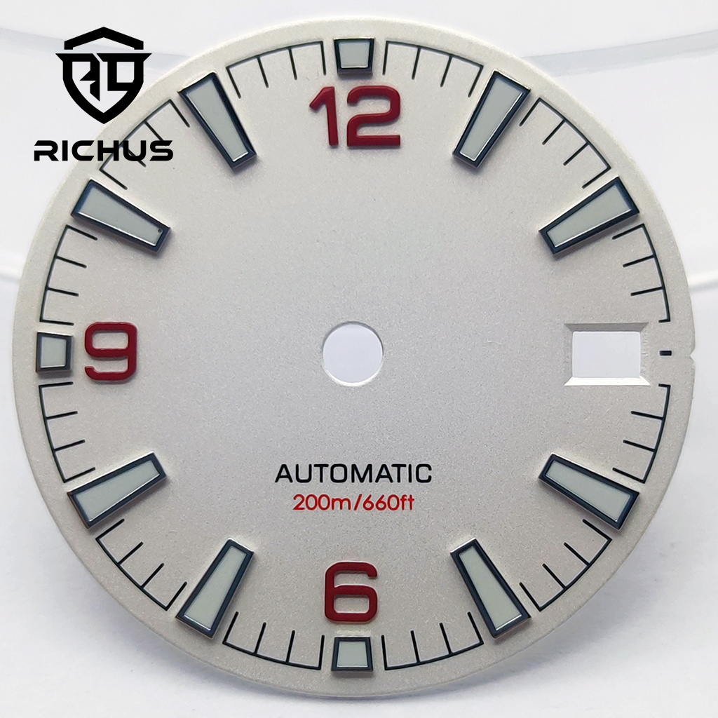 RICHUS 28.5mm Brushed Watch Di - Luxury Watch Face review and price