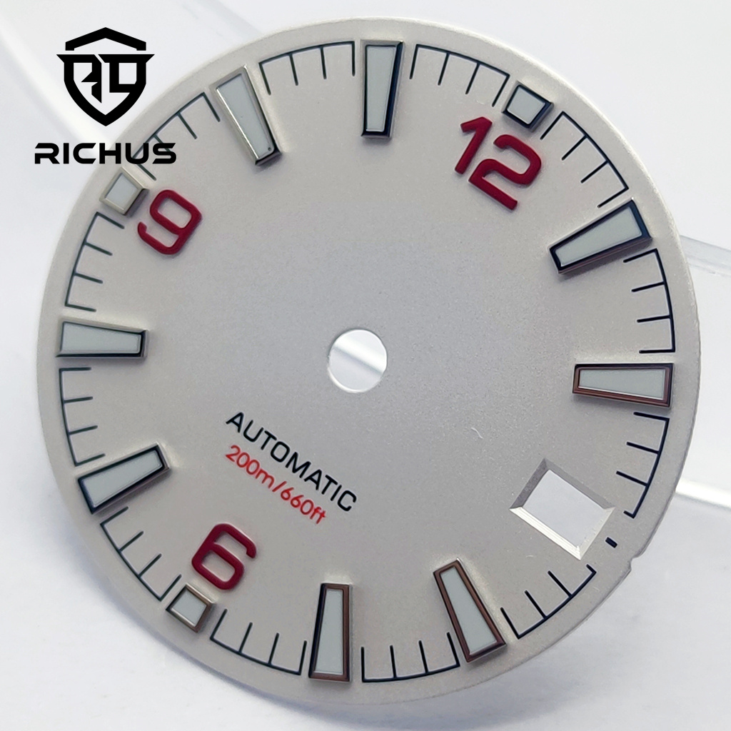 RICHUS 28.5mm Brushed Watch Di - Luxury Watch Face review and price