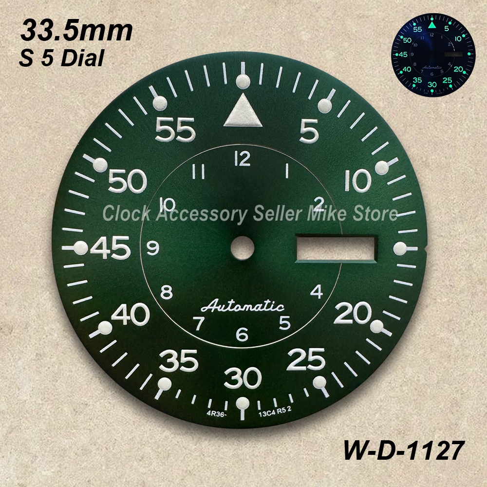 33.5mm Sunray S 5 Dial Fit NH3 - Bronze Case Watch review and price