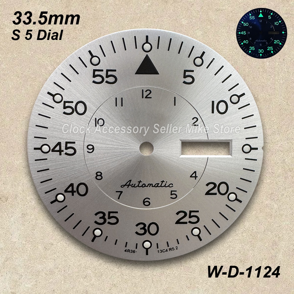 33.5mm Sunray S 5 Dial Fit NH3 - Bronze Case Watch review and price