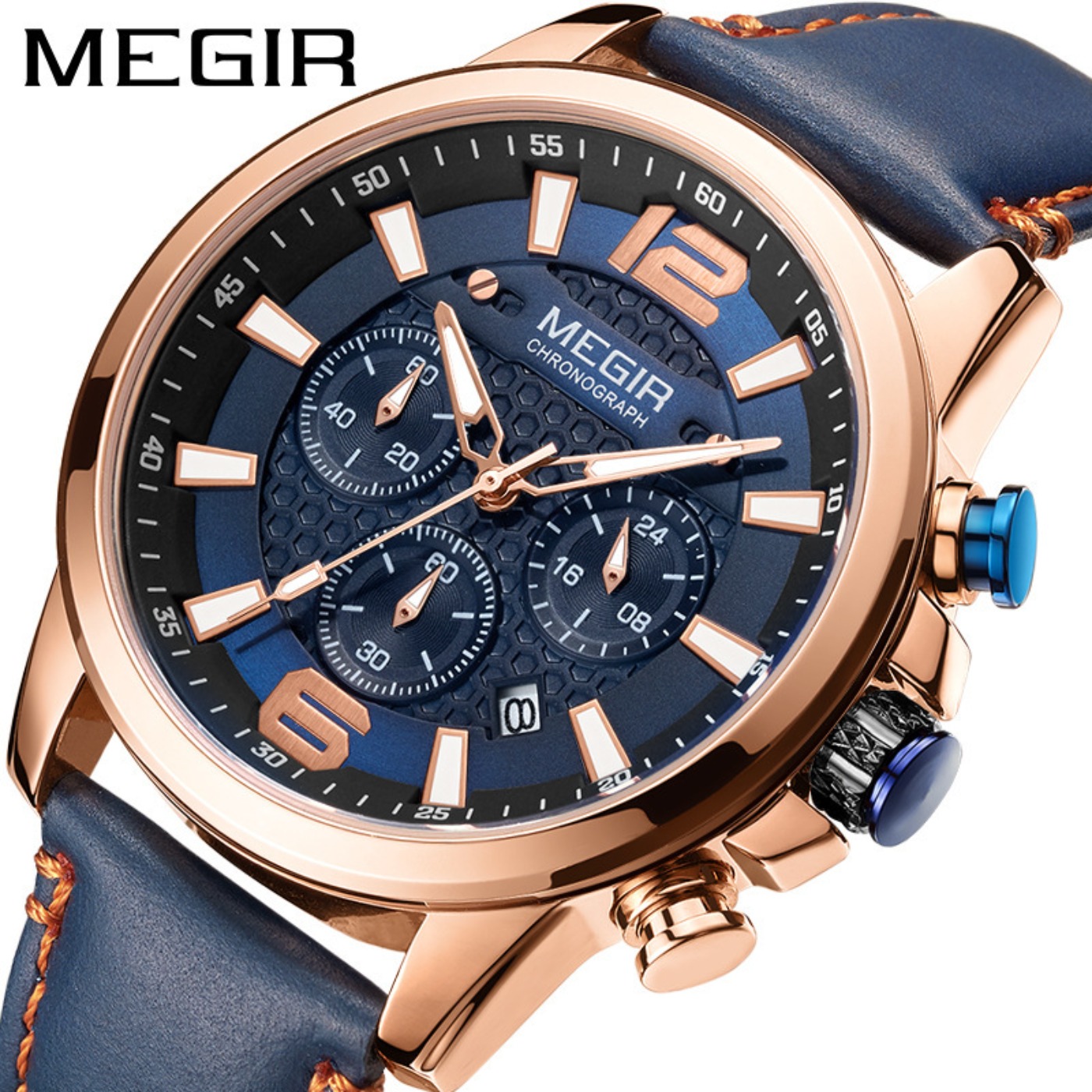MEGIR 2020 Luxury Watches Men  - Luxury Quartz Watch Brands review and price